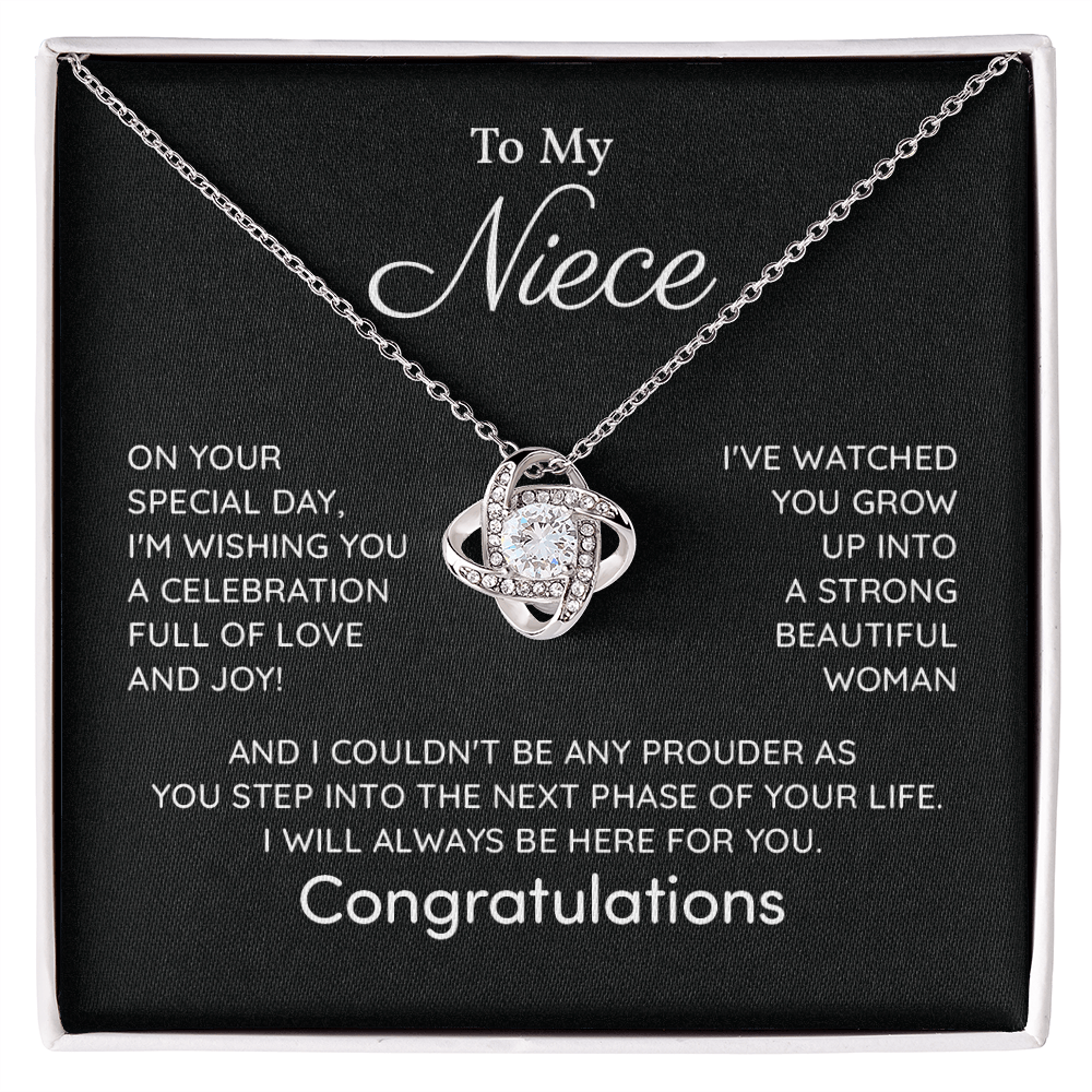 To my niece on your special day, i'm wishing you a celeceration full of love and joy.