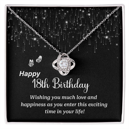 18th Birthday Necklace Gift for Her – Elegant Milestone Keepsake