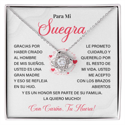 Regalo Para Suegra de Nuera – Collar con Amor