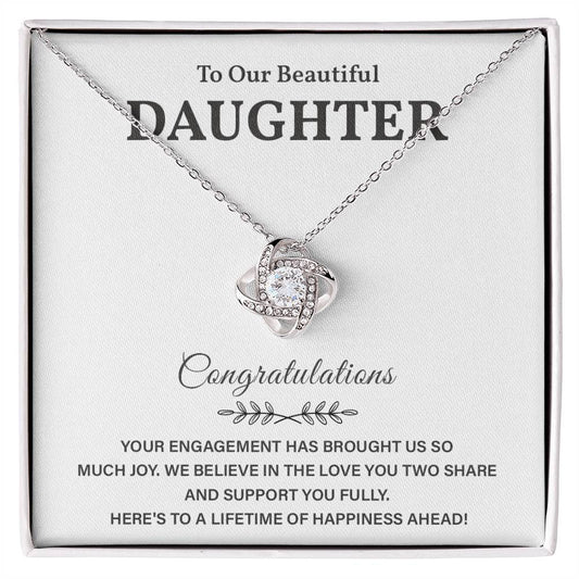 To Our Beautiful DAUGHTER Congratulations.