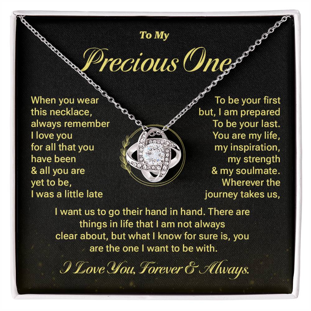 Precious One Necklace Gift with Message Card