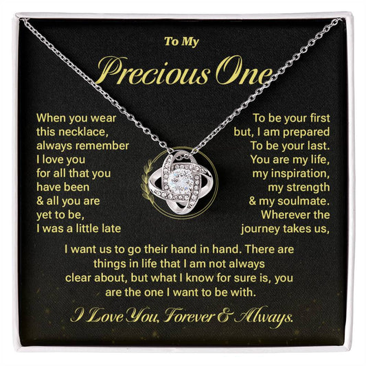 Precious One Necklace Gift with Message Card