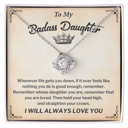 Bold Gift for Confident Daughter from Parent with Message Card