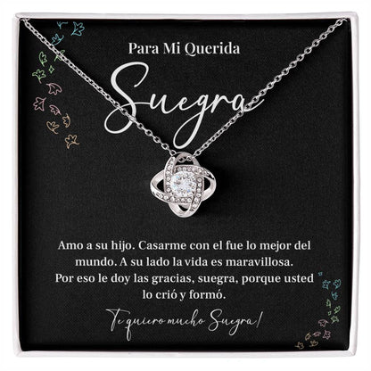 Regalo Para Suegra – Collar con Tarjeta de Amor