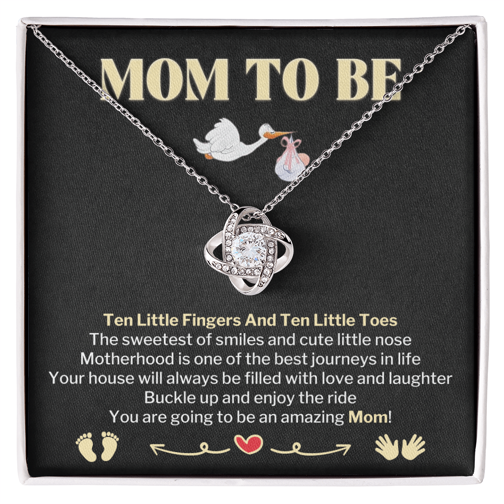 Mom To Be Necklace Gift With Pregnancy Announcement Jewelry