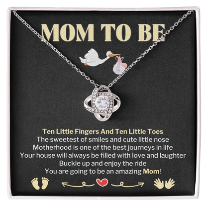Mom To Be Necklace Gift With Pregnancy Announcement Jewelry