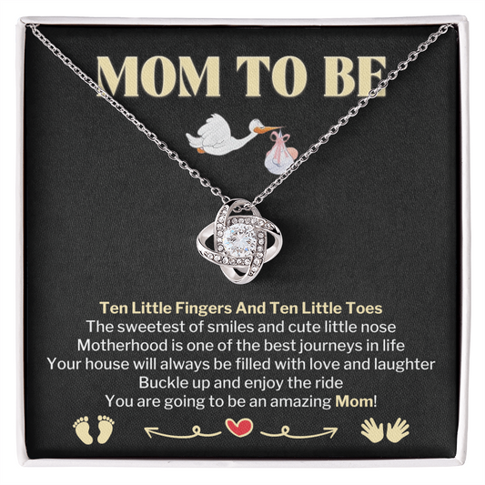 Mom To Be Necklace Gift With Pregnancy Announcement Jewelry