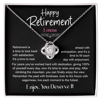 Happy Retirement Emma - Celebrate Your Hard Work And Embrace A Future Of Joy And Relaxation