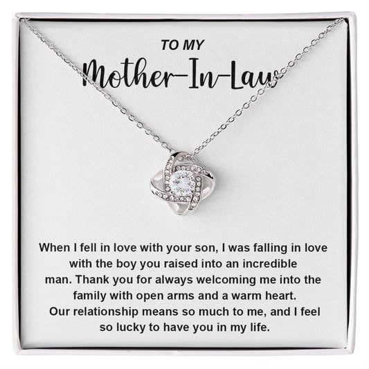 Mother-In-Law Necklace from Daughter-in-Law – Heartfelt Gift Box Jewelry