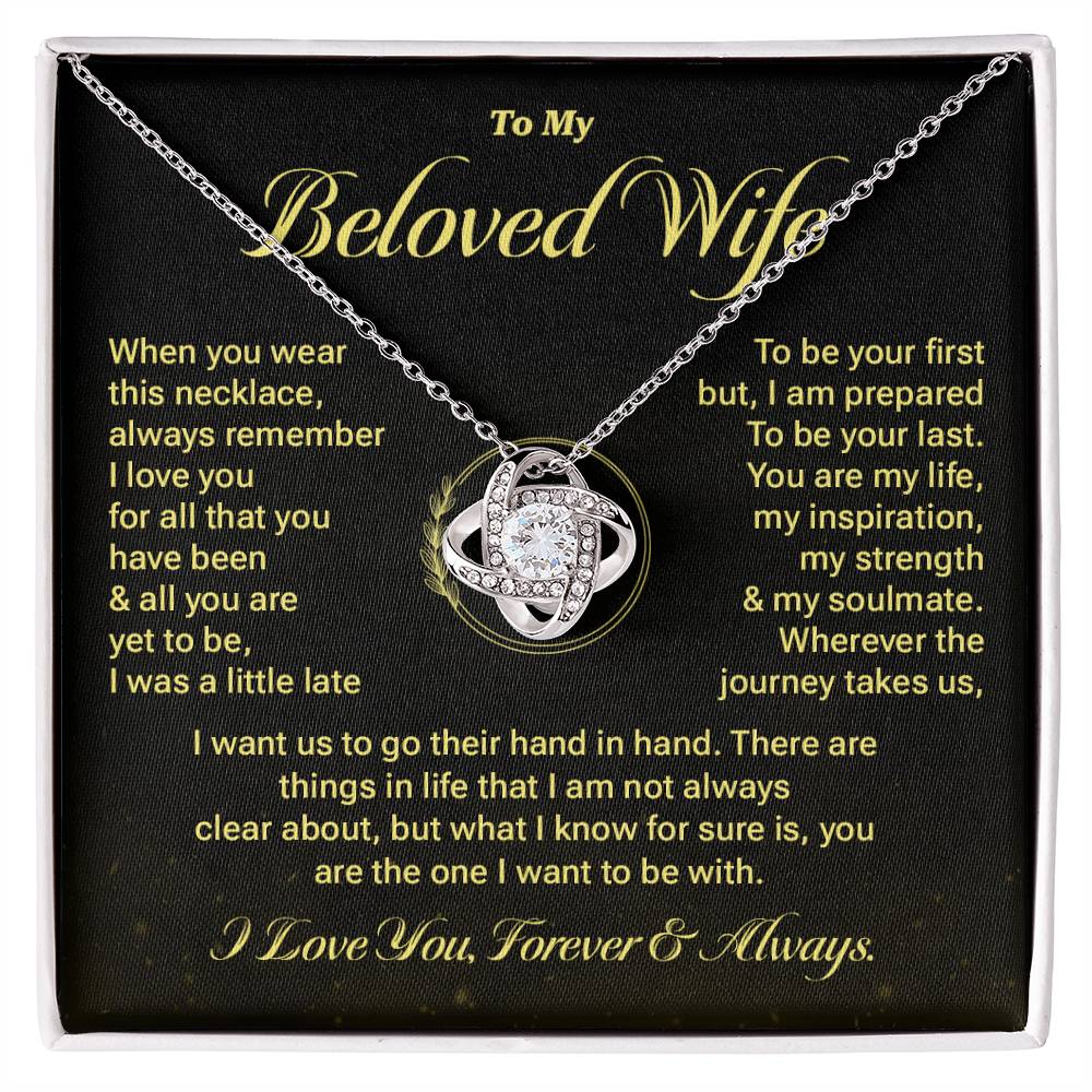 Romantic Gift for Beloved Wife with Message Card