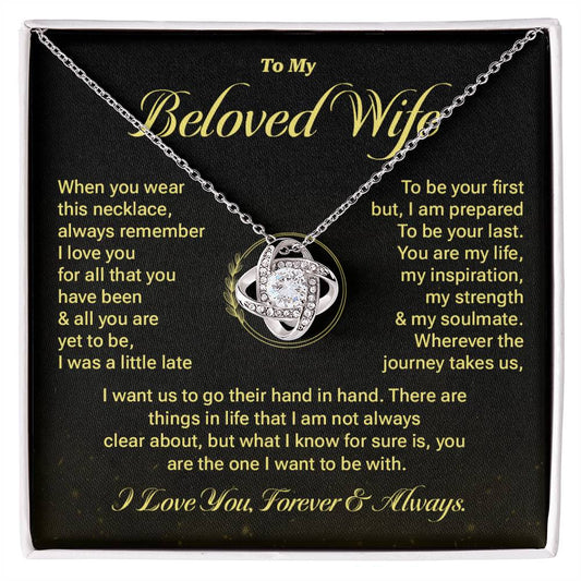 Romantic Gift for Beloved Wife with Message Card