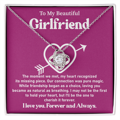 Romantic Gift for Girlfriend from Boyfriend with Message Card