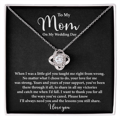 Wedding Day Gift for Mom from Daughter – Gift Box Note