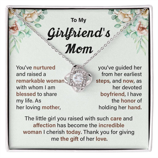 To my Girlfriend's mom raised a remarkable.