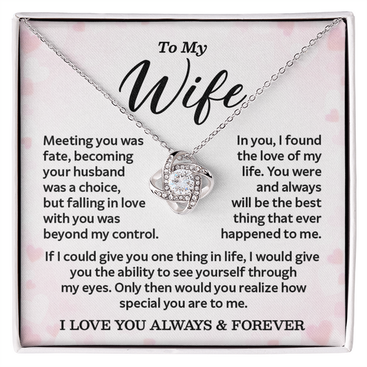 Keepsake Necklace For Wife Gift from Husband