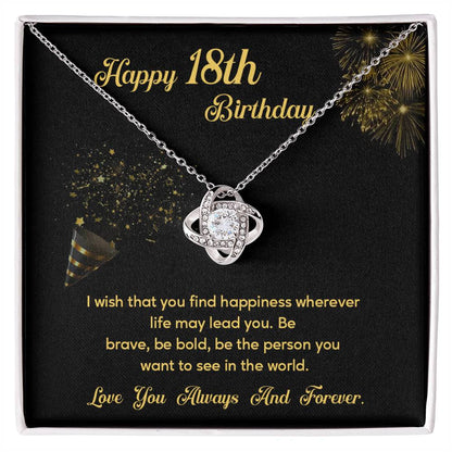 18th Birthday Necklace Gift – Inspirational Jewelry for Her