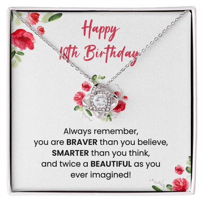 Happy 18th Birthday - Celebrate Your Strength, Intelligence, And Beauty On This Special Day