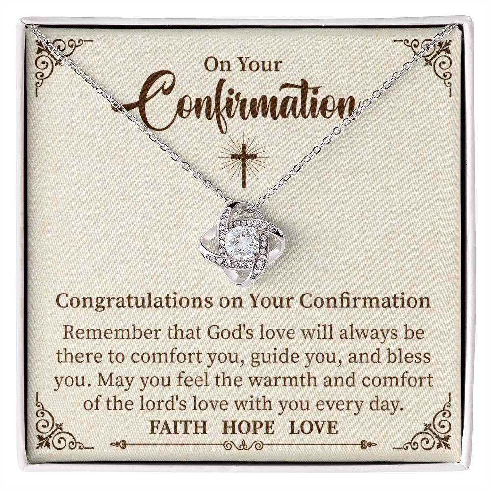 To My Confiramatin Necklace Gift