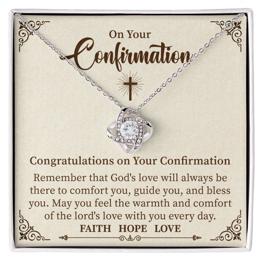 To My Confiramatin Necklace Gift