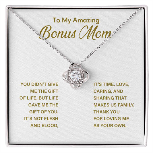 To My Amazing Bonus Mom YOU DIDN'T GIVE.
