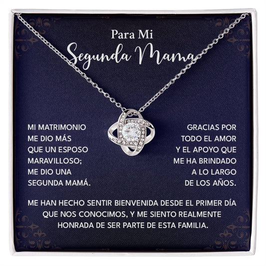 Collar Para Mi Segunda Mamá Agradecimiento Por Ser Parte De La Familia Regalo Emotivo Para Suegra Collar Con Dedicatoria Para Suegra Detalle Especial Para Mi Suegra Regalo De Amor Para Mi Suegra Mensaje Personalizado Para Suegra Collar Con Frase Emotiva