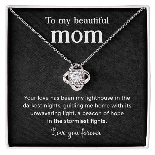 To my beautiful mom your love.