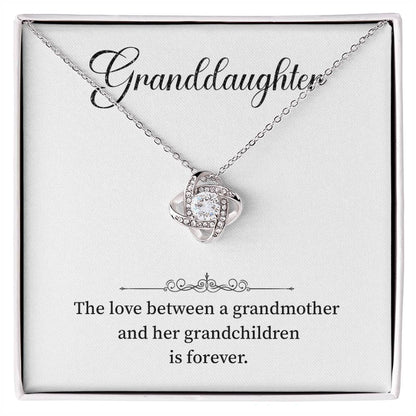 Granddaughter Necklace from Grandma – Necklace with Gift Box
