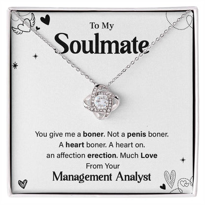 Funny Gift for Soulmate from Management Analyst