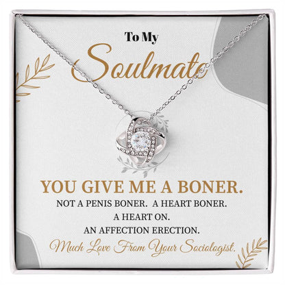 Funny Sociologist Necklace Gift for Soulmate