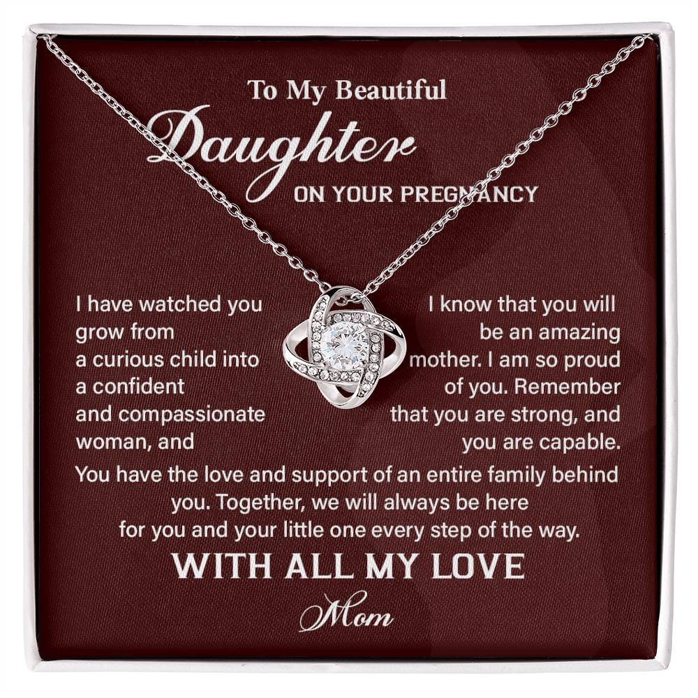 Pregnancy Gift for Daughter from Mom – With Message Card