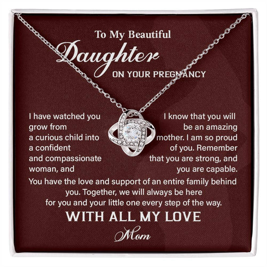 Pregnancy Gift for Daughter from Mom – With Message Card