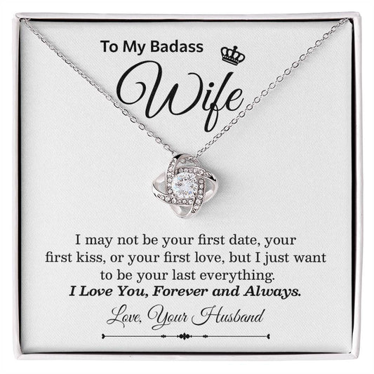 Wife Necklace Gift from Husband – Last Everything Card