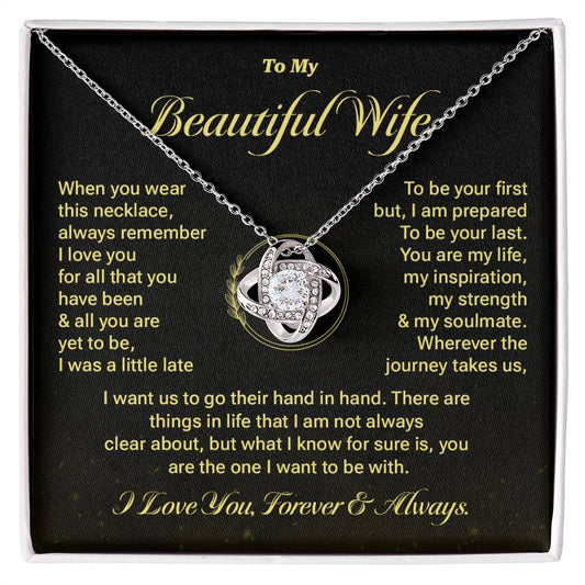 Gift for Wife from Husband – Love You Message Card