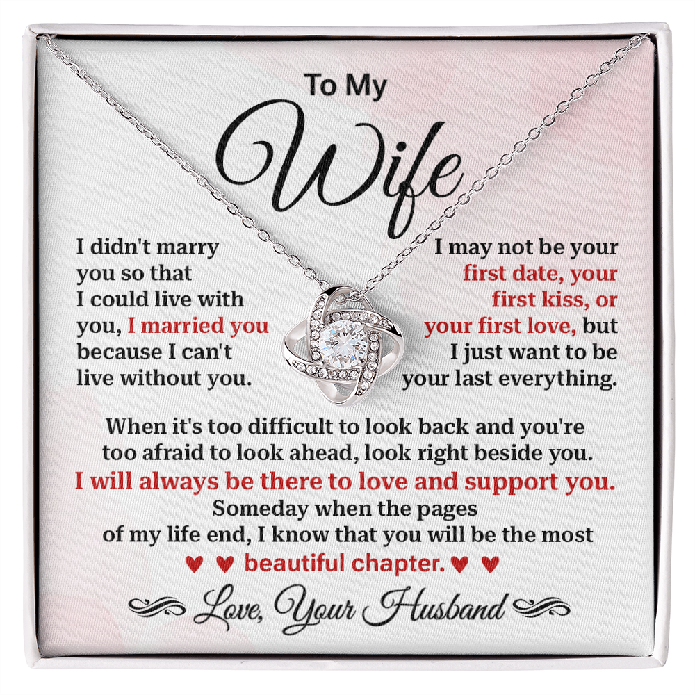 Forever Love & Support Gift for Wife from Husband