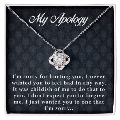My Apology I'm Sorry Fro Hurting You.