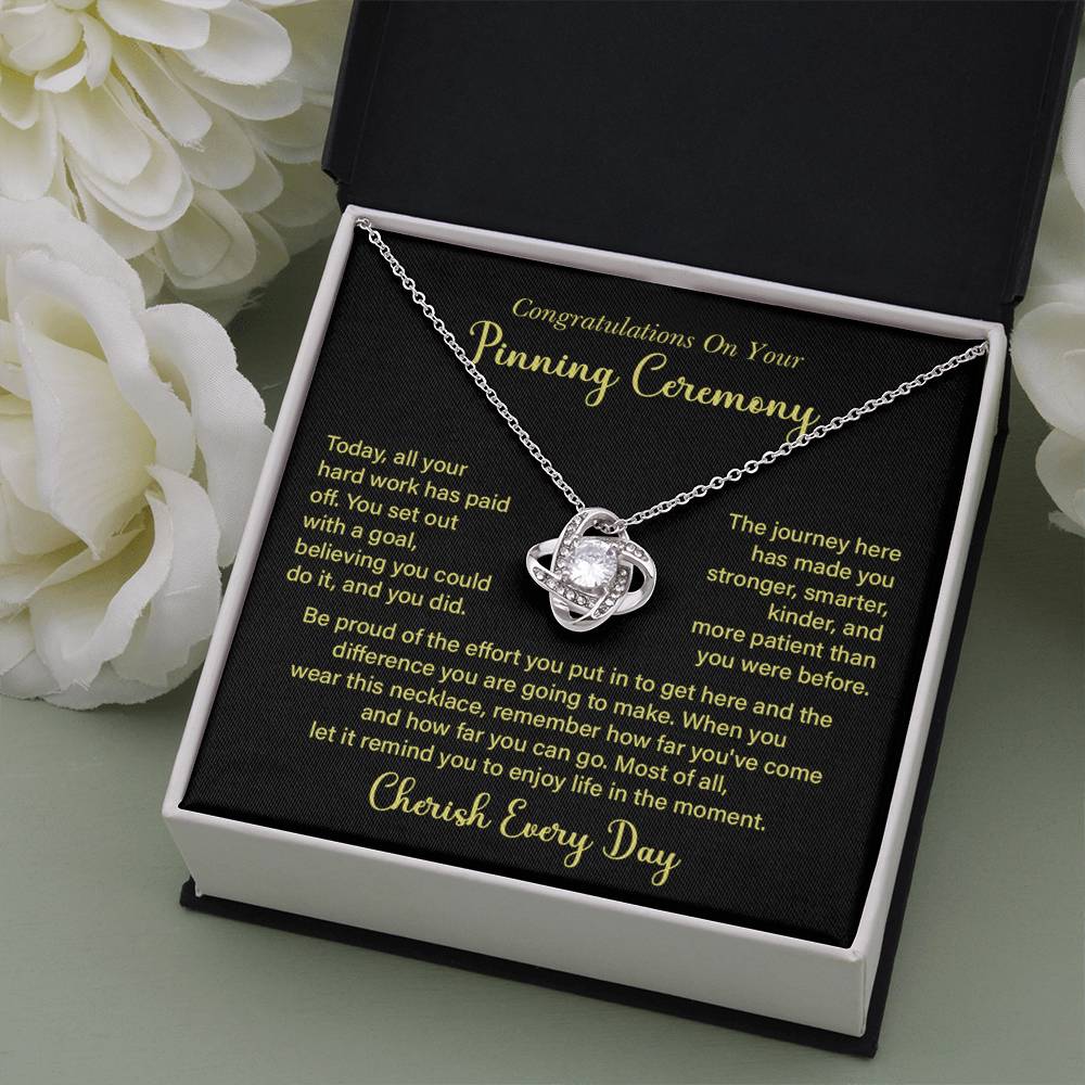 Congratulations On Your Pinning Ceremony Necklace Pinning Ceremony Necklace Gift Congratulations Pinning Ceremony Jewelry Journey Of Success Necklace Pinning Ceremony Milestone Necklace Necklace To Celebrate Hard Work Pinning Ceremony Keepsake Jewelry