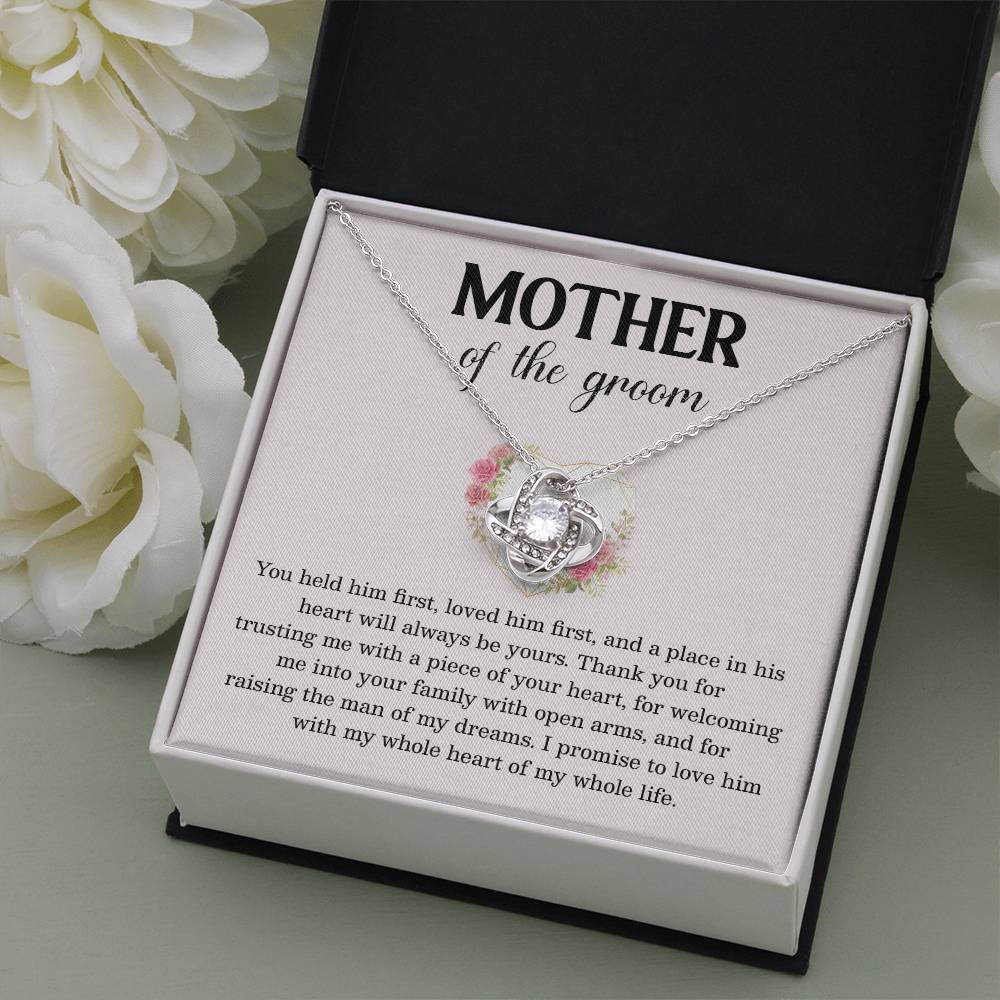 To The Mother Of The Groom Mother Of The Groom Necklace Gift Sentimental Jewelry For Mother Of The Groom Emotional Keepsake For Mother Jewelry Gift For Groom's Mom Special Gift For Groom's Mom Meaningful Gift For Groom's Mother