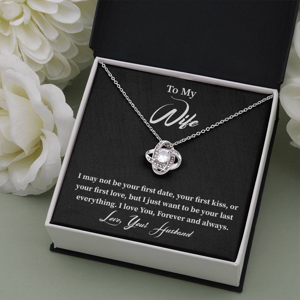 Wife Necklace Gift from Husband with Card & Gift Box