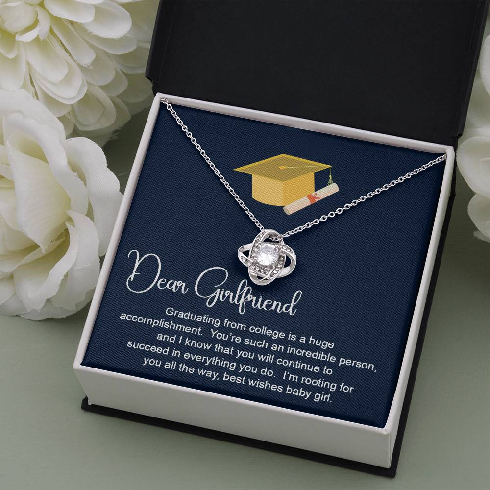 Dear Girlfriend Necklace Girlfriend Graduation Necklace Gift Gift For Graduation Necklace For Girlfriend Proud Of You Graduation Necklace Best Wishes Necklace For Girlfriend Sentimental Gift For Girlfriend Necklace For Girlfriend Necklace For Girlfriend