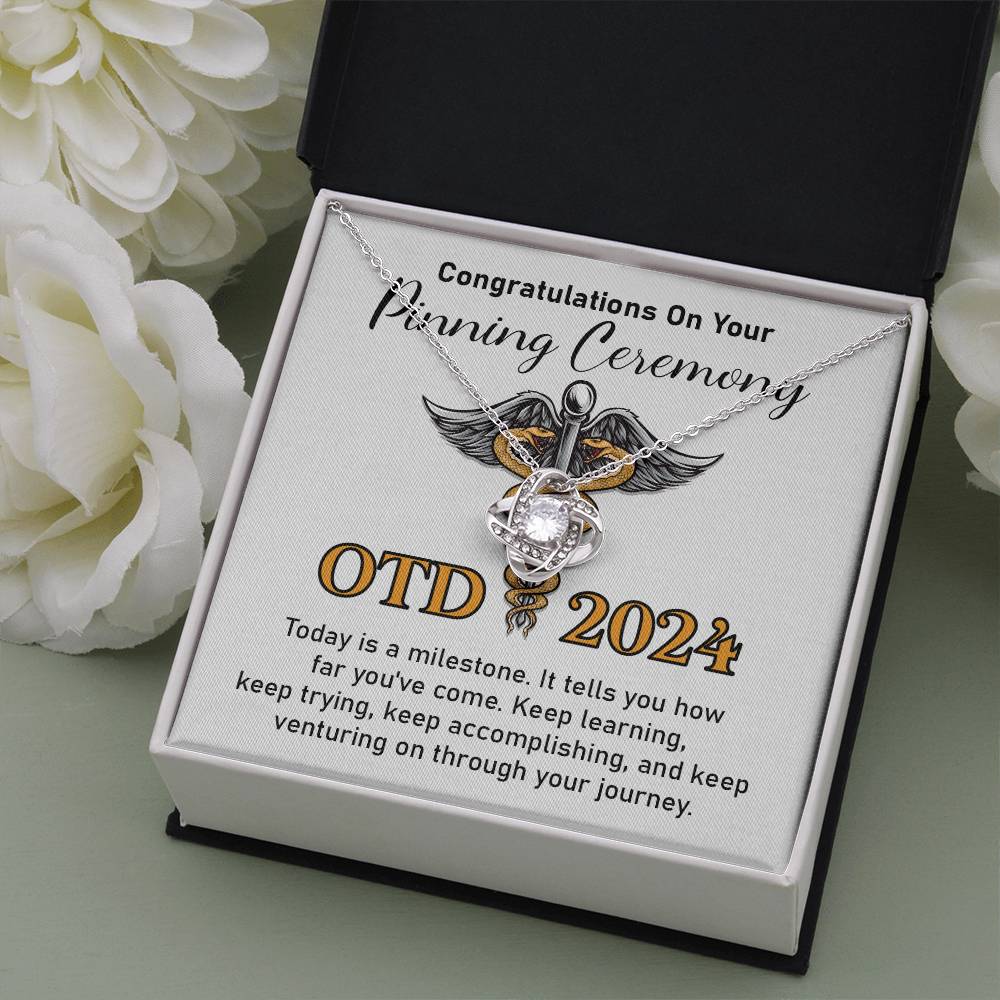 Congratulations On Your Otd 2024 Pinning Ceremony Necklace Otd 2024 Pinning Ceremony Necklace Pinning Ceremony Milestone Necklace Congratulations Pinning Ceremony Jewelry Otd 2024 Graduation Necklace Gift Necklace For Celebrating