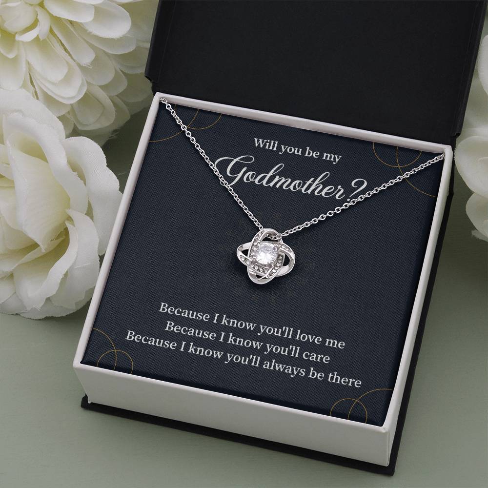 Will you be my Godmother Words Of Wisdom Necklace Strengthening Jewelry For Girls Godmother's Love Jewelry Cherished Goddaughter Necklace Adventurous Spirit Necklace Life Guidance Jewelry Uplifting Gift For Goddaughter Courageous Heart Necklace