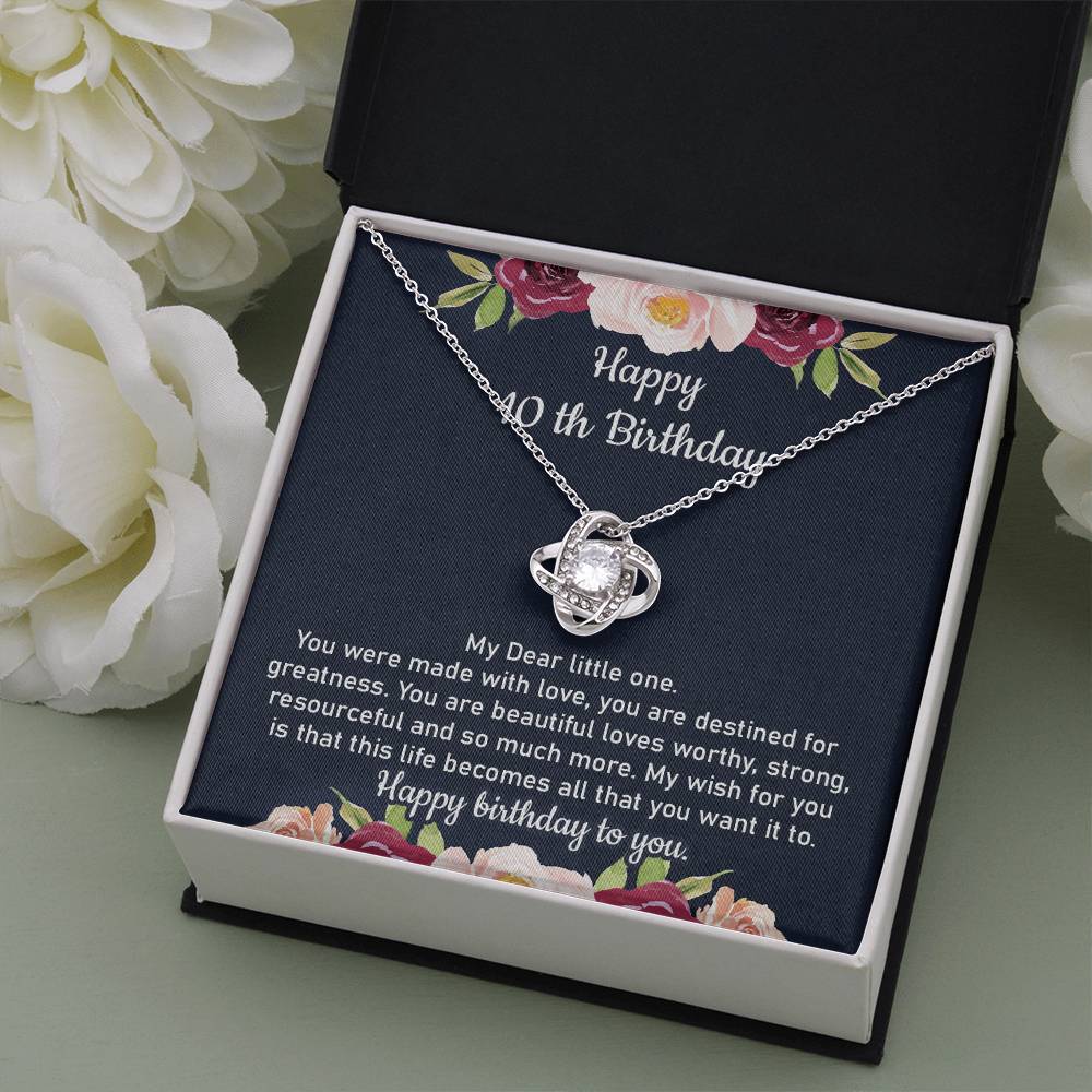 10th Birthday Necklace from Mom to Daughter