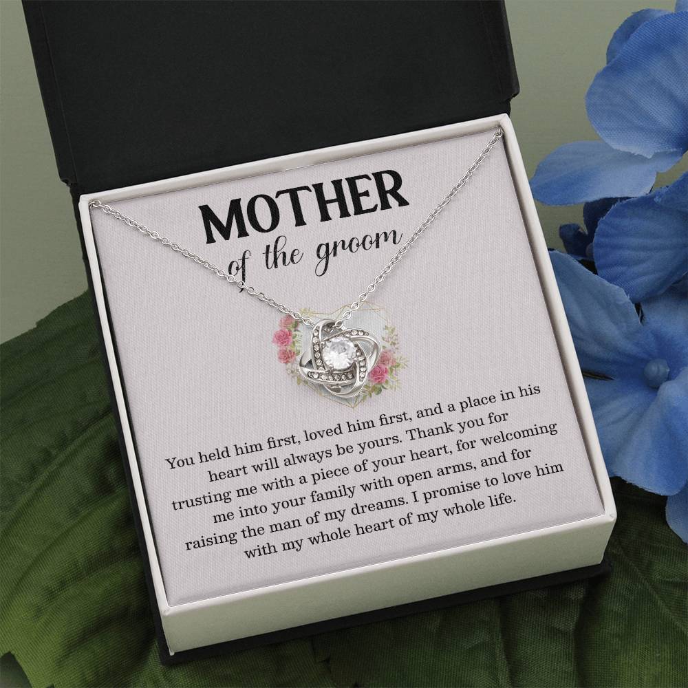 To The Mother Of The Groom Mother Of The Groom Necklace Gift Sentimental Jewelry For Mother Of The Groom Emotional Keepsake For Mother Jewelry Gift For Groom's Mom Special Gift For Groom's Mom Meaningful Gift For Groom's Mother