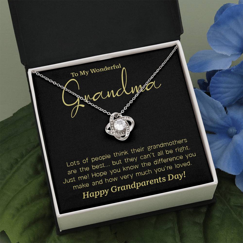 To My Wonderful Grandma Grandma Necklace Gift Grandparents Day Jewelry Sentimental Jewelry For Grandmother Jewelry Gift For Grandma Granddaughter To Grandma Gift Special Gift For Grandma Granddaughter Love Jewelry Jewelry For Grandma From Granddaughter