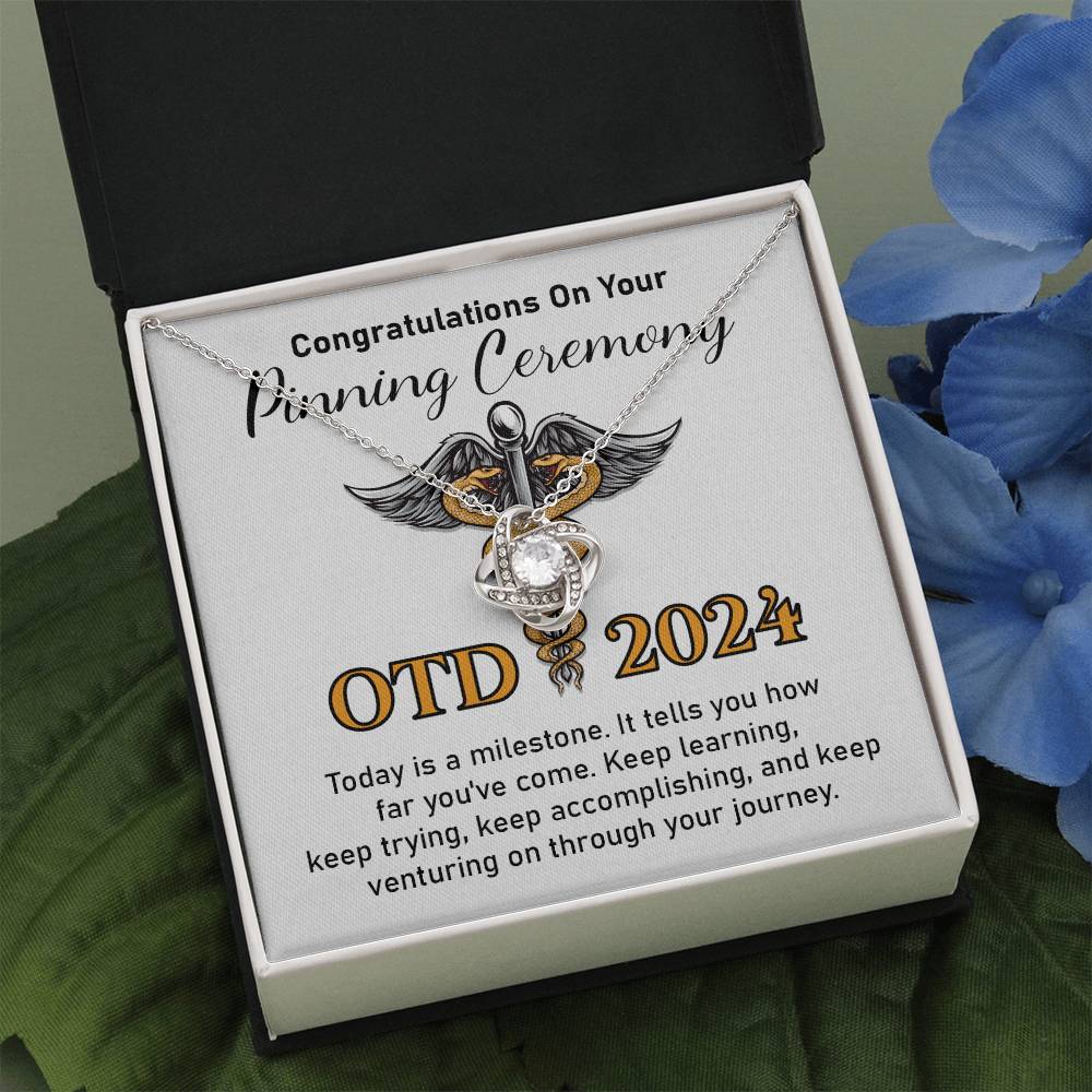 Congratulations On Your Otd 2024 Pinning Ceremony Necklace Otd 2024 Pinning Ceremony Necklace Pinning Ceremony Milestone Necklace Congratulations Pinning Ceremony Jewelry Otd 2024 Graduation Necklace Gift Necklace For Celebrating