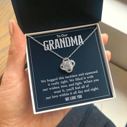 To Our Grandma Grandma Necklace Gift Heartfelt Gift For Grandma Sentimental Jewelry For Grandmother Emotional Necklace For Grandma Jewelry Gift For Grandma Grandchildren To Grandma Gift Special Gift For Grandma Meaningful Gift For Grandma