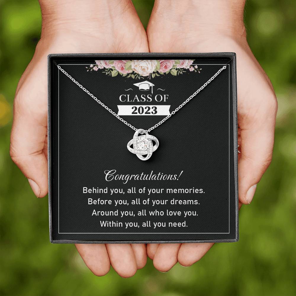 Personalized Graduation Necklace Gift With Gift Box