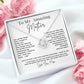 To My Amazing Mother – Sentimental Necklace Gift
