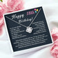 13th Birthday Necklace for Girl – Sentimental Gift with Pearl Message