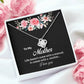 Mother Necklace Gift with Sentimental Message Card